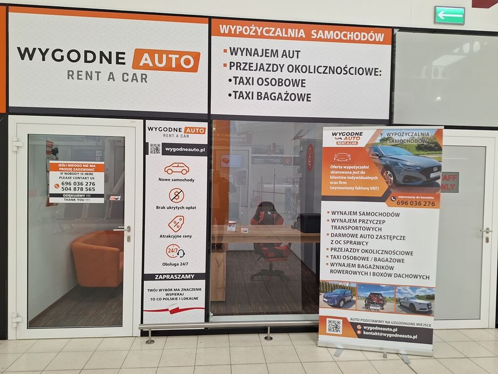 Wypożyczalnia samochodów Lotnisko Lublin